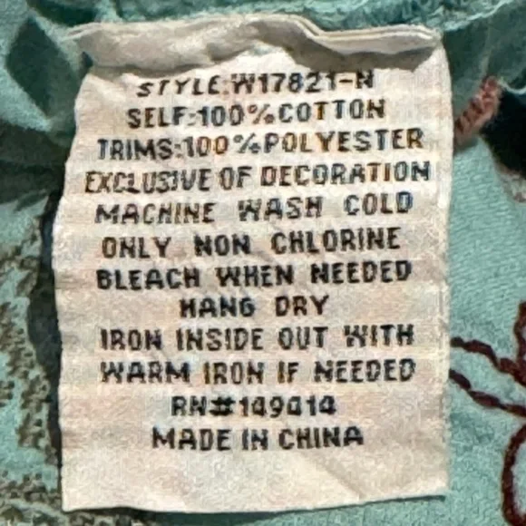 Johnny Was heavily embroidered “Lucy” artesian blouse NWT - Picture 15 of 16